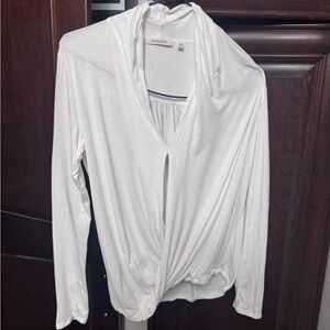 Aritzia Babaton White Blouse